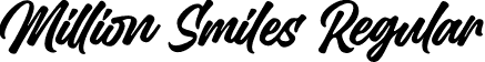 Million Smiles Regular font | Million Smiles.otf