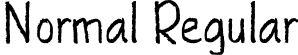 Normal Regular font | Pencilant Script.otf