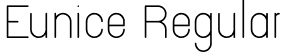 Eunice Regular font | Eunice.otf