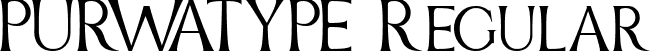 PURWATYPE Regular font | PURWATYPE demo.otf