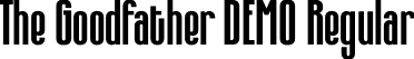 The Goodfather DEMO Regular font | The Goodfather DEMO.otf