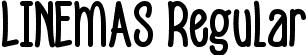 LINEMAS Regular font | LINEMAS.ttf