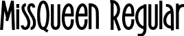 MissQueen Regular font | MissQueen.otf