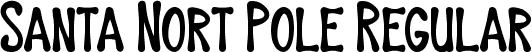 Santa Nort Pole Regular font | SantaNortPole.ttf