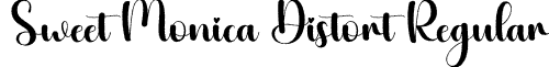 Sweet Monica Distort Regular font | Sweet Monica Distort.ttf