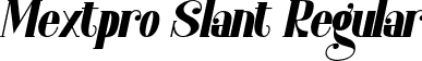 Mextpro Slant Regular font | Mextpro Slant.220529-1055.220529-1524.otf