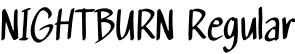 NIGHTBURN Regular font | NIGHTBURN.otf