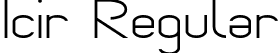 Icir Regular font | Icir.otf