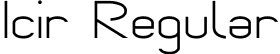 Icir Regular font | Icir.ttf