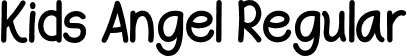 Kids Angel Regular font | Kids Angel. OTF.otf