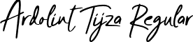 Ardolint Tijza Regular font | Ardolint Tijza.otf