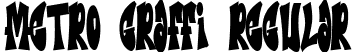 Metro Graffi Regular font | Metro Graffi.ttf