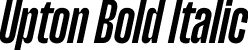 Upton Bold Italic font | Upton-BoldItalic.otf