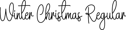 Winter Christmas Regular font | Winter-Christmas.otf