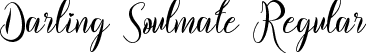 Darling Soulmate Regular font | Darling-Soulmate-OTF-Personal.otf