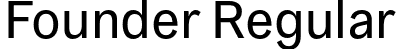 Founder Regular font | Founder-Regular.otf