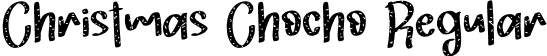 Christmas Chocho Regular font | ChritmasChocho.otf