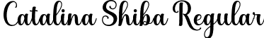 Catalina Shiba Regular font | Catalina Shiba.otf