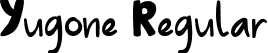 Yugone Regular font | Yugone-Regular.otf