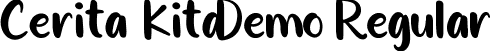 Cerita Kita Demo Regular font | CeritaKitaDemoRegular.ttf