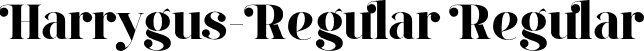 Harrygus-Regular Regular font | harry-gus.otf