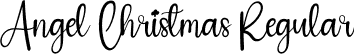 Angel Christmas Regular font | Angel-Christmas.otf