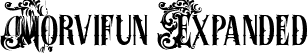 Morvifun Expanded font | morvifunexpanded-pk6pm.ttf