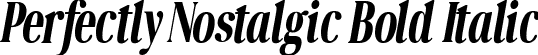 Perfectly Nostalgic Bold Italic font | perfectly_nostalgic_bold_italic.ttf