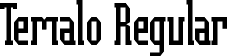 Temalo Regular font | Temalo.ttf