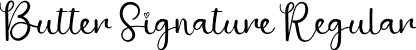 Butter Signature Regular font | Butter-Signature-BF64905fdb90858.otf