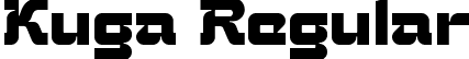 Kuga Regular font | kuga.ttf