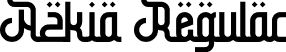 Azkia Regular font | Azkia.otf