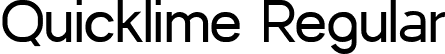 Quicklime Regular font | Quicklime-Regular.ttf