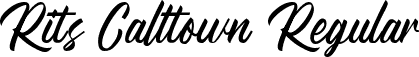 Rits Calltown Regular font | ritscalltown-rprx3.ttf