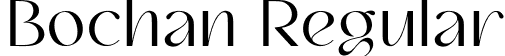 Bochan Regular font | bochan-ea3ge.otf