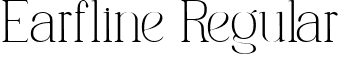 Earfline Regular font | earfline.ttf