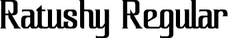 Ratushy Regular font | ratushy-k7xke.ttf