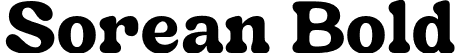 Sorean Bold font | sorean-bold.otf