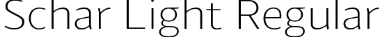 Schar Light Regular font | Schar-Light.otf