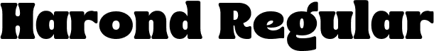 Harond Regular font | harondregular-1g0jm.ttf