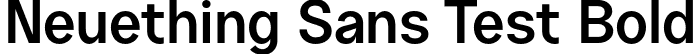 Neuething Sans Test Bold font | NeuethingVariableTest-SemiBold.otf