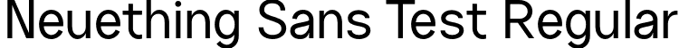 Neuething Sans Test Regular font | NeuethingVariableTest-Regular.otf