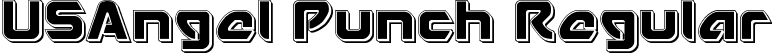 USAngel Punch Regular font | UsangelPunch-owLRa.ttf