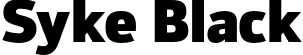 Syke Black font | Syke-Black.otf