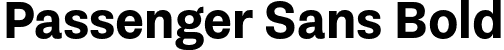 Passenger Sans Bold font | PassengerSans-Bold.otf