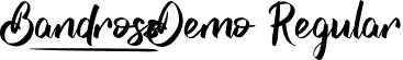 Bandross Demo Regular font | BandrossDemoRegular.ttf