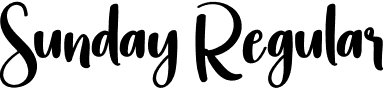 Sunday Regular font | Sunday.otf