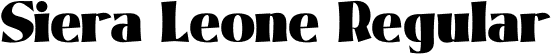 Siera Leone Regular font | sieraleone-k7gzx.otf