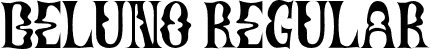 Beluno Regular font | beluno.otf