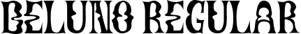 Beluno Regular font | beluno.ttf